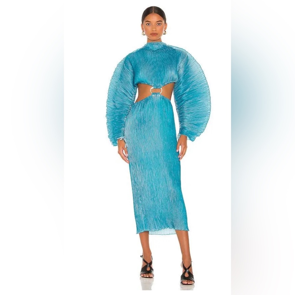 Akilah Dress in Cyan by Cult Gaia
